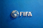 国际足球联合会FIFA官方Logo - 蓝色背景上的FIFA字样和地球图案